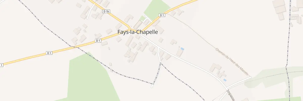 Plan du 6 Imp des Quatre Vents à Fays-la-Chapelle