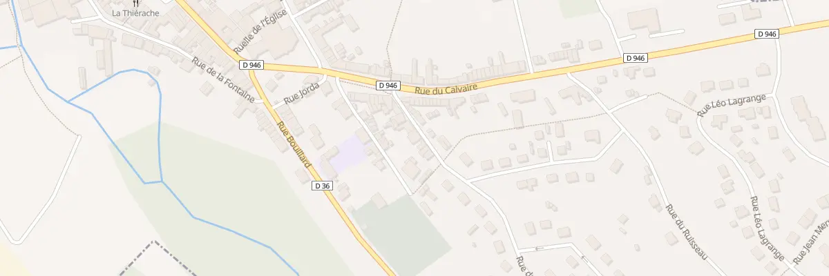 Plan du 10 Rue du Collège à Montcornet