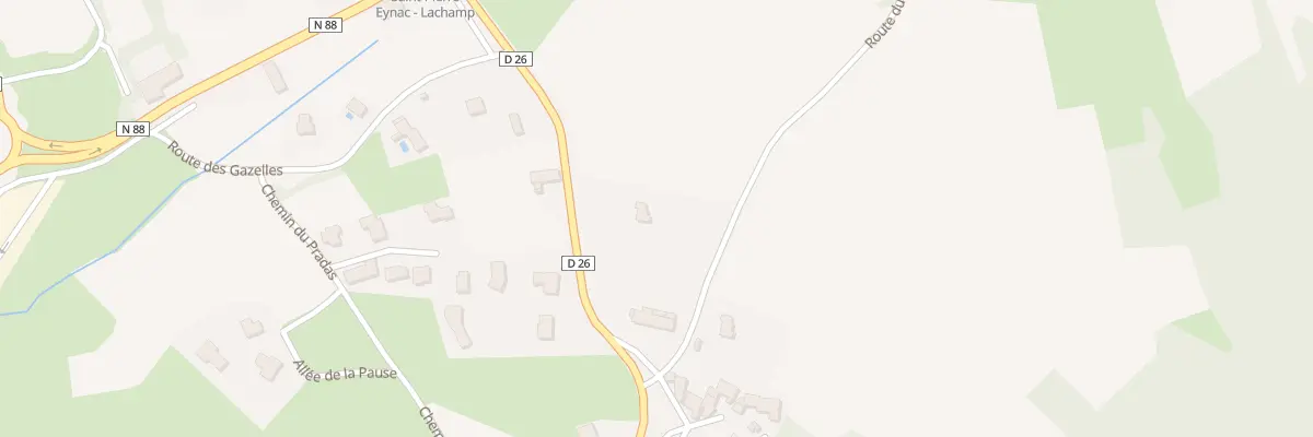 Plan du 5291A Aupinhac à Saint-Pierre-Eynac