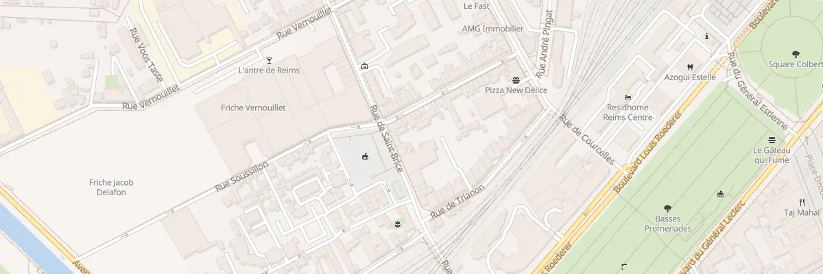 Plan du 35 Rue de Clairmarais à Reims