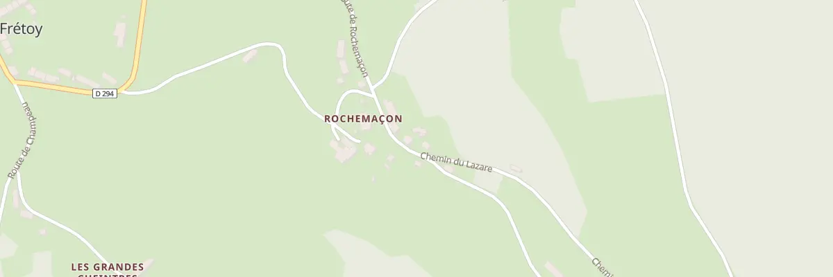 Plan du 5 Roche Maçon à Lavault-de-Frétoy