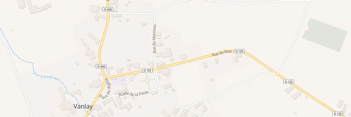 Plan du 7 Rue du Bois à Vanlay