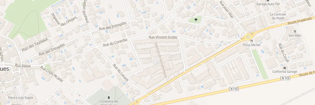Plan du 314 Rue du Controle à Baillargues