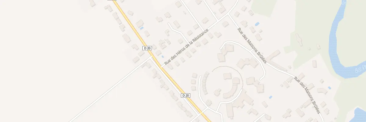 Plan du 6 Rue des Héros de la Résistance à Saint-Lyé