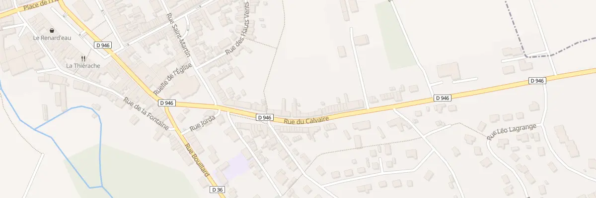 Plan du 15 Rue du Calvaire à Montcornet