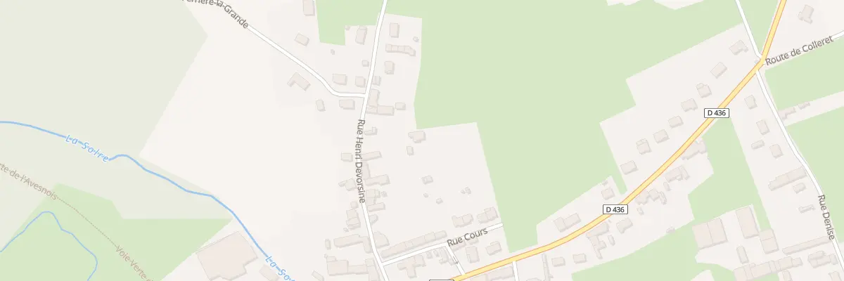 Plan du 36 Rue Henri Devorsine à Ferrière-la-Petite