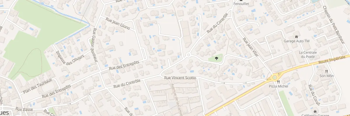 Plan du 419 Rue du Controle à Baillargues