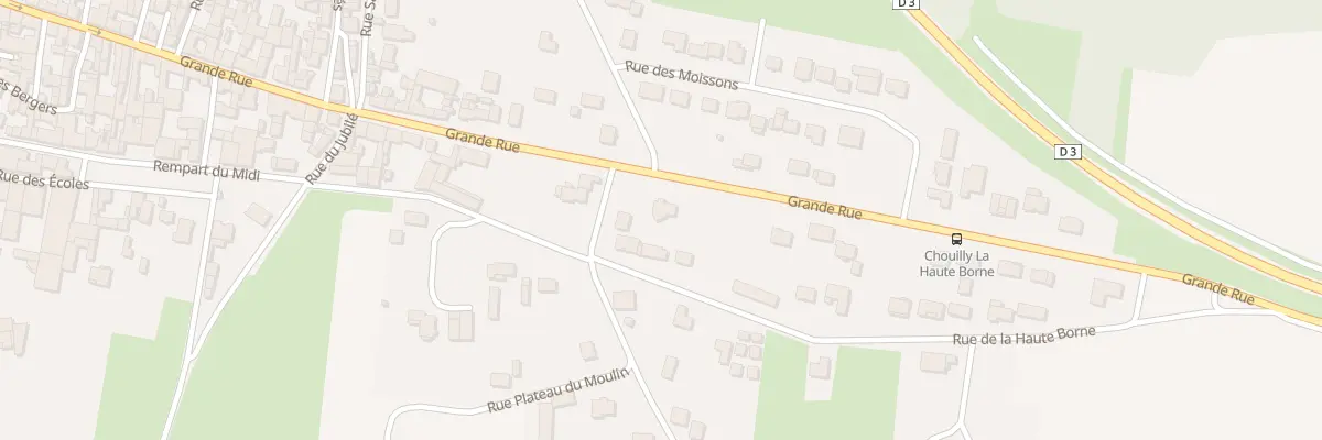 Plan du 94 Rue Grande Rue à Chouilly