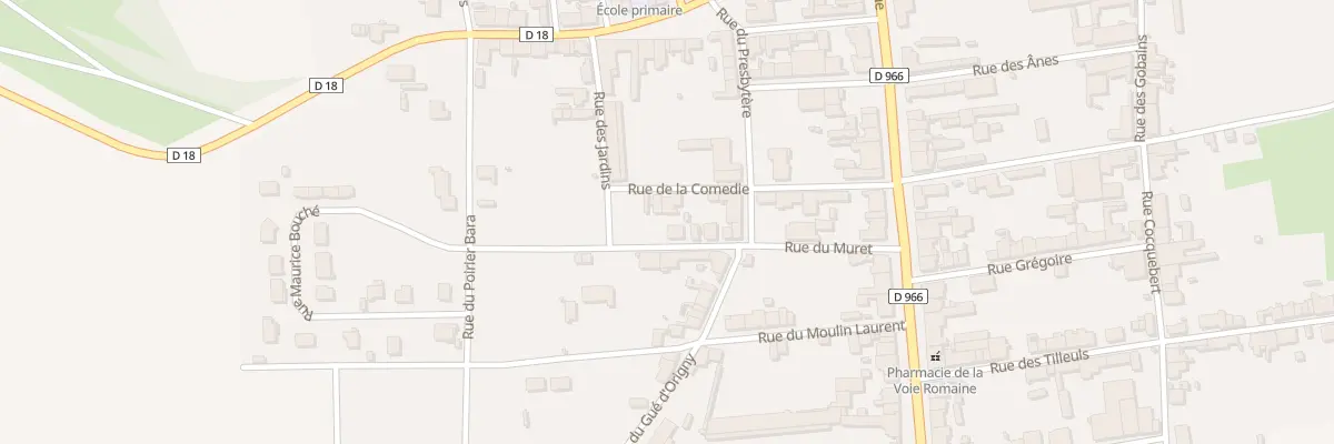 Plan du 3 Rue de la Comédie à Dizy-le-Gros