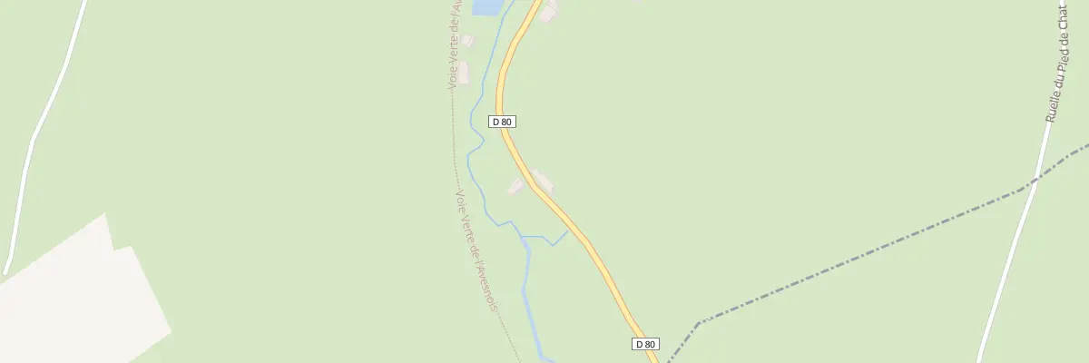 Plan du 33 Rte de Sars Poteries à Dimont