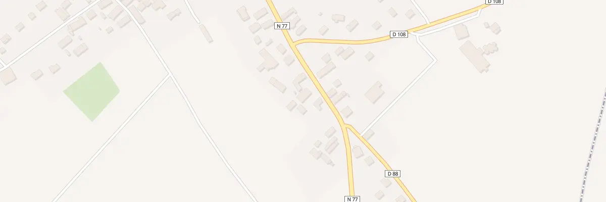 Plan du 24 Rte Nationale 77 à Villery