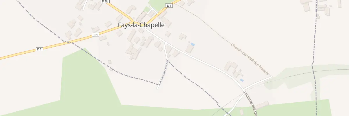Plan du 14 Imp des Quatre Vents à Fays-la-Chapelle