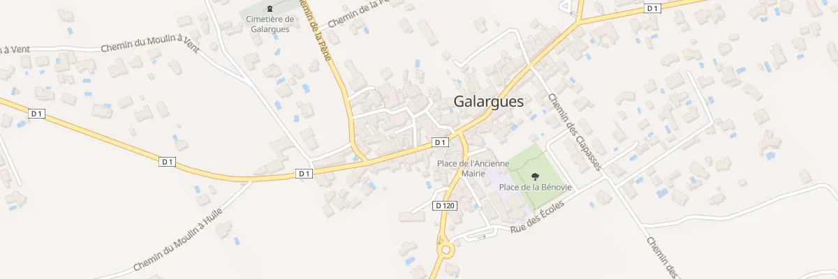 Plan du 5341 Le Village à Galargues
