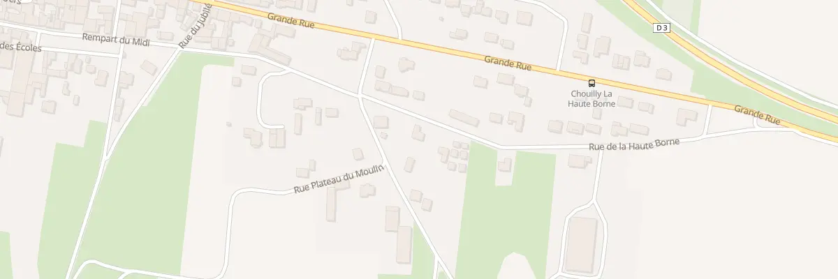 Plan du 4 Rue de la Haute Borne à Chouilly