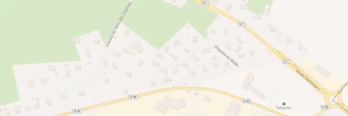 Plan du 97 Imp de la Route Bleue à Saint-Romain-la-Motte