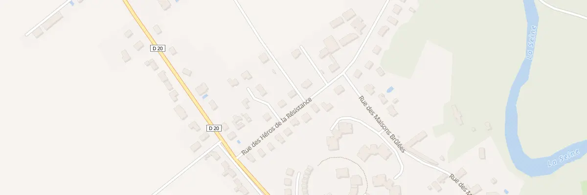 Plan du 11 Rue des Héros de la Résistance à Saint-Lyé