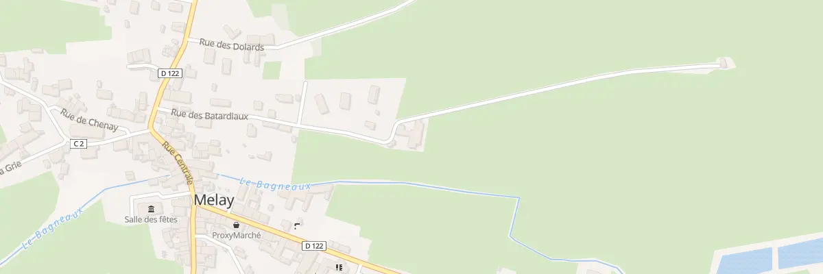 Plan du 26 Rue des Batardiaux à Melay