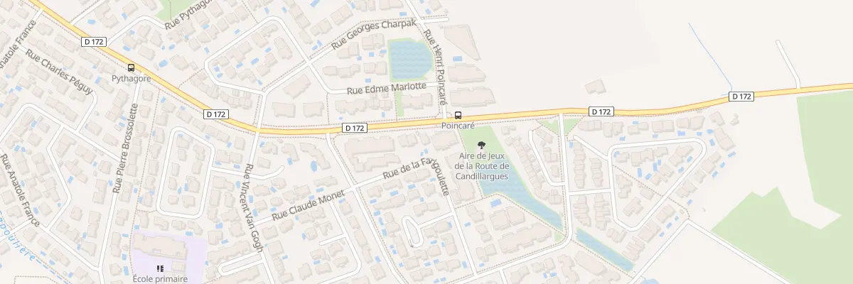Plan du 97 Rue de la Farigoulette à Mauguio