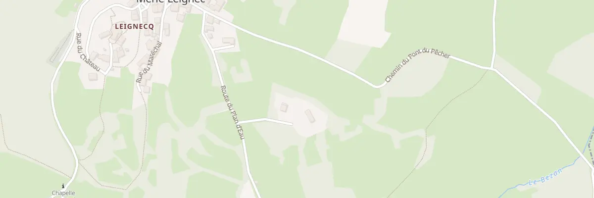 Plan du 305 Rte du Plan d’eau à Merle-Leignec