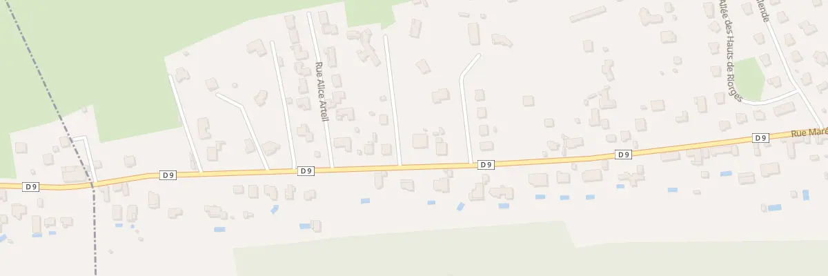 Plan du 2442 Rue Marechal Foch à Riorges