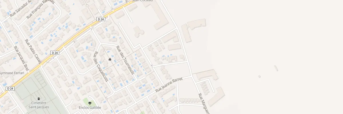 Plan du 59 Rue Joséphine Baker à Mauguio