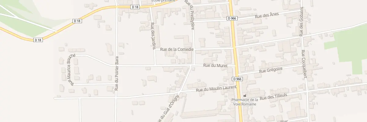 Plan du 4 Rue du Muret à Dizy-le-Gros