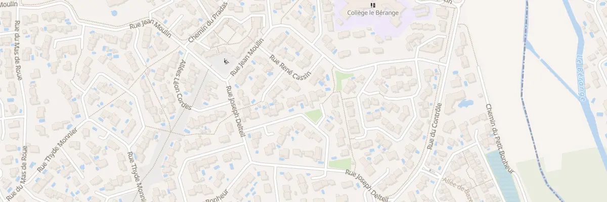 Plan du 18 Rue Albertine Sarrazin à Baillargues