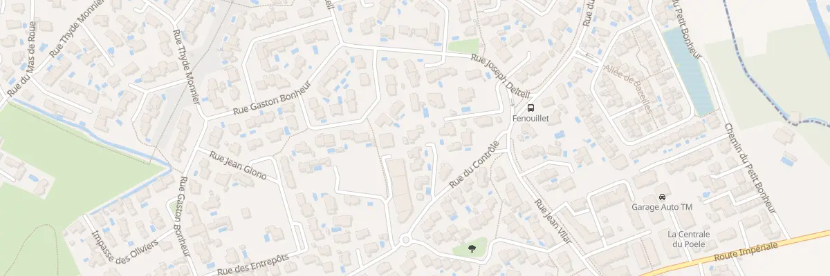Plan du 529 Rue du Controle à Baillargues