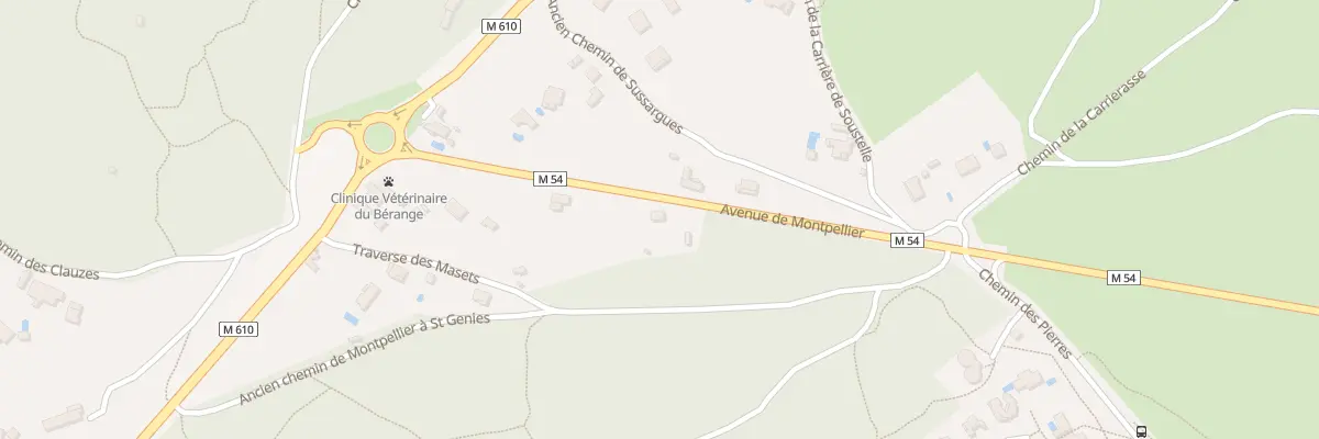 Plan du 5509 Les Mazets à Saint-Geniès-des-Mourgues