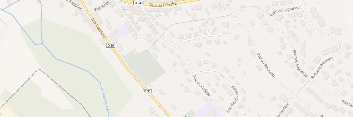 Plan du 20 Rue du Collège à Montcornet