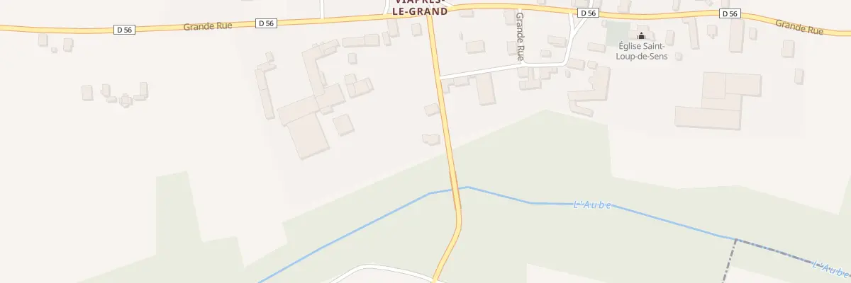 Plan du 4 Rue du Pont Neuf à Plancy-l’Abbaye