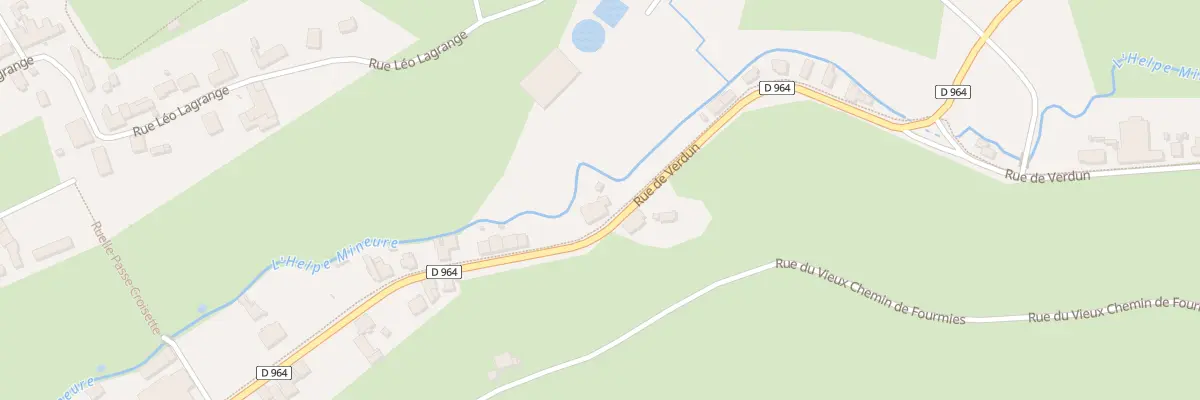 Plan du 42A Rue de Verdun à Wignehies