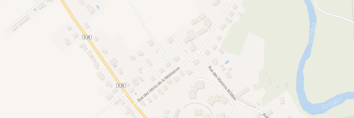 Plan du 13 Rue des Héros de la Résistance à Saint-Lyé
