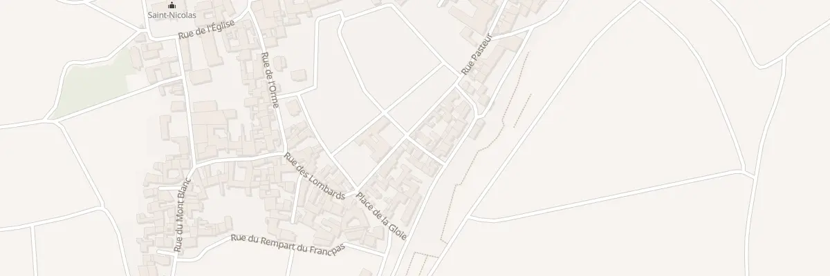 Plan du 1 Rle de la Côte au Mesnil-sur-Oger