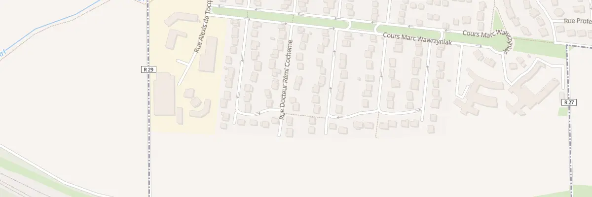 Plan du 15 Rue Docteur Remi Cochemé à Reims