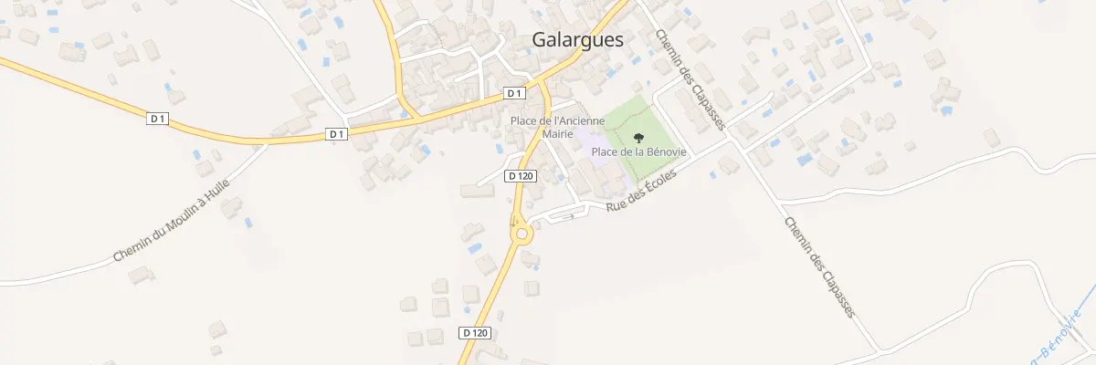 Plan du 5395 Le Village à Galargues