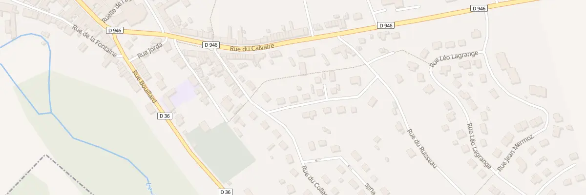 Plan du 3 Rue de la 1ere Dfl à Montcornet