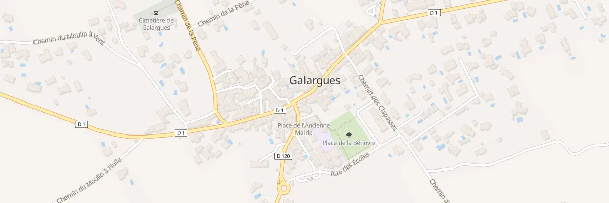 Plan du 5088 Rte de Sommieres à Galargues