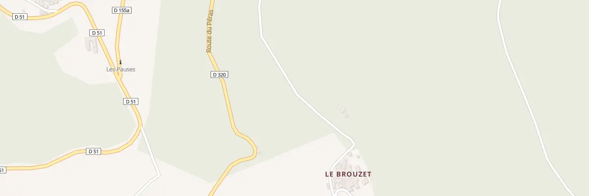 Plan du 5172 Le Clos à Aujac