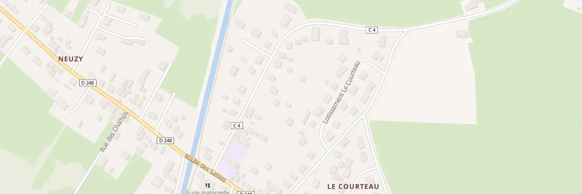 Plan du 20 Rue de la Treche à Digoin
