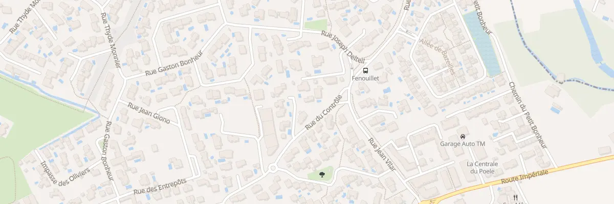 Plan du 533 Rue du Controle à Baillargues