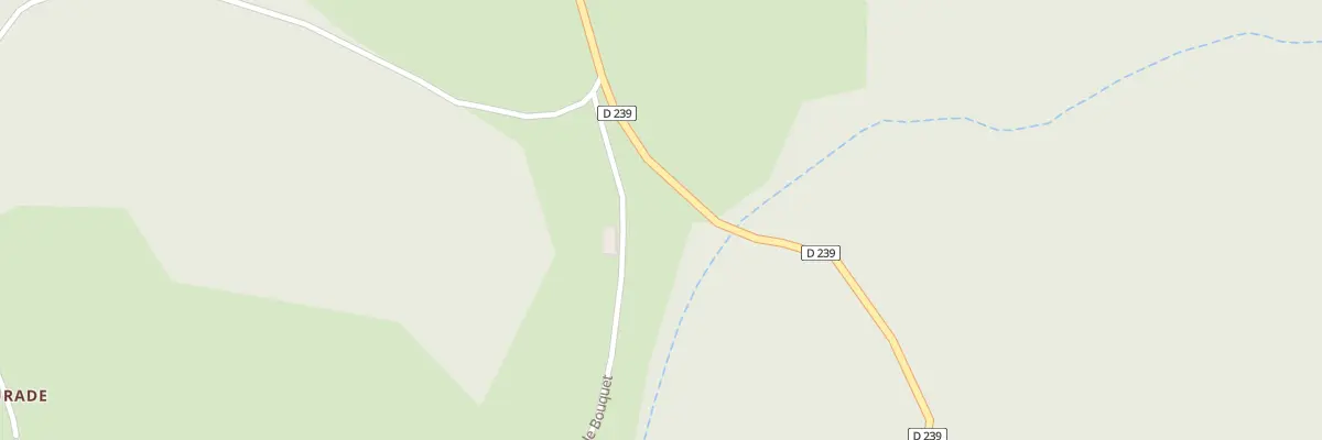 Plan du 1030 Rte du Col du Pendu à Astet