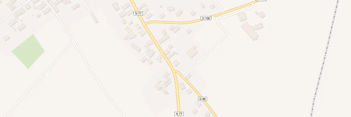 Plan du 51 Rte Nationale 77 à Villery