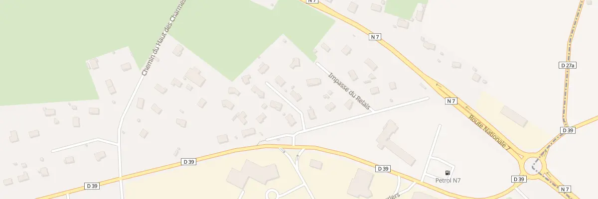 Plan du 52 Imp de la Route Bleue à Saint-Romain-la-Motte