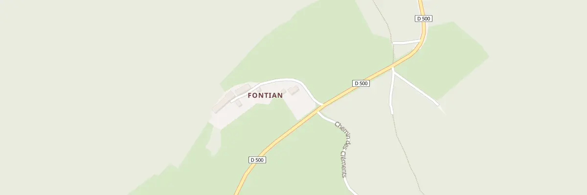 Plan du 75A Fontian à Glux-en-Glenne