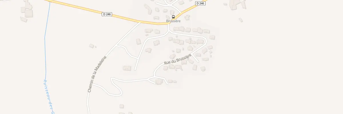 Plan du 239 Rue du Brussière à Boisset-et-Gaujac