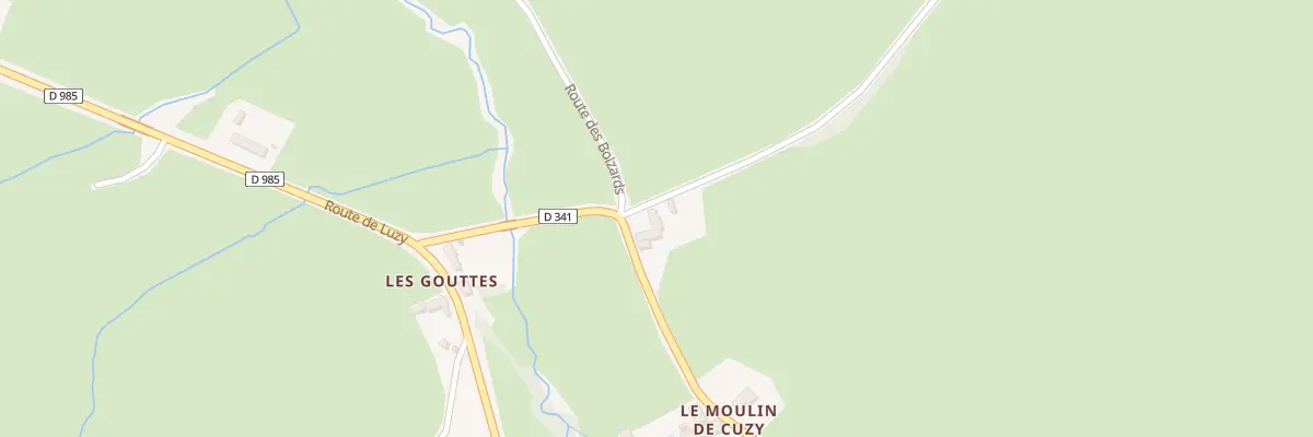 Plan du 5061 Le Moulin de Cuzy à Cuzy