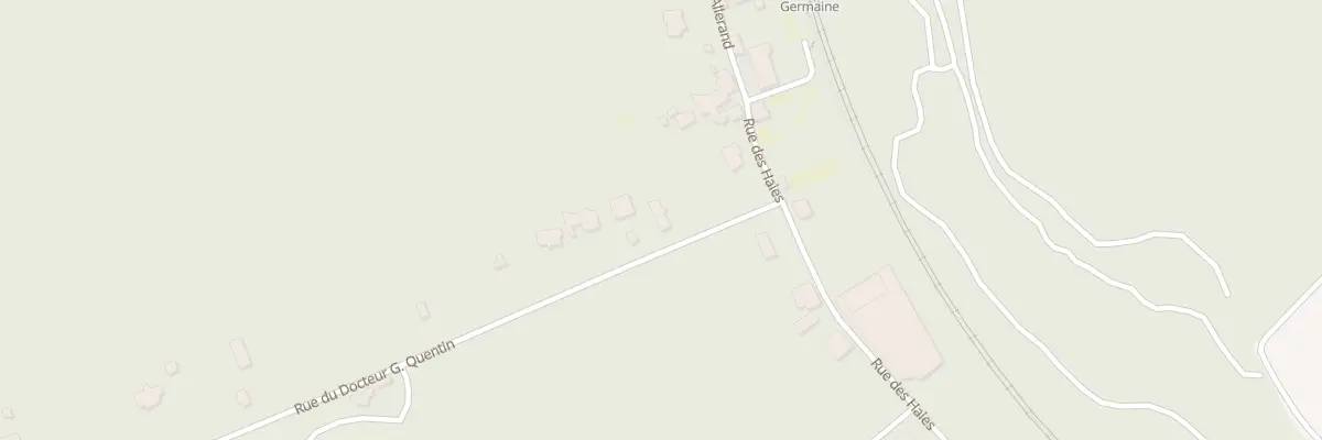 Plan du 2 Rue du Docteur Quentin à Germaine