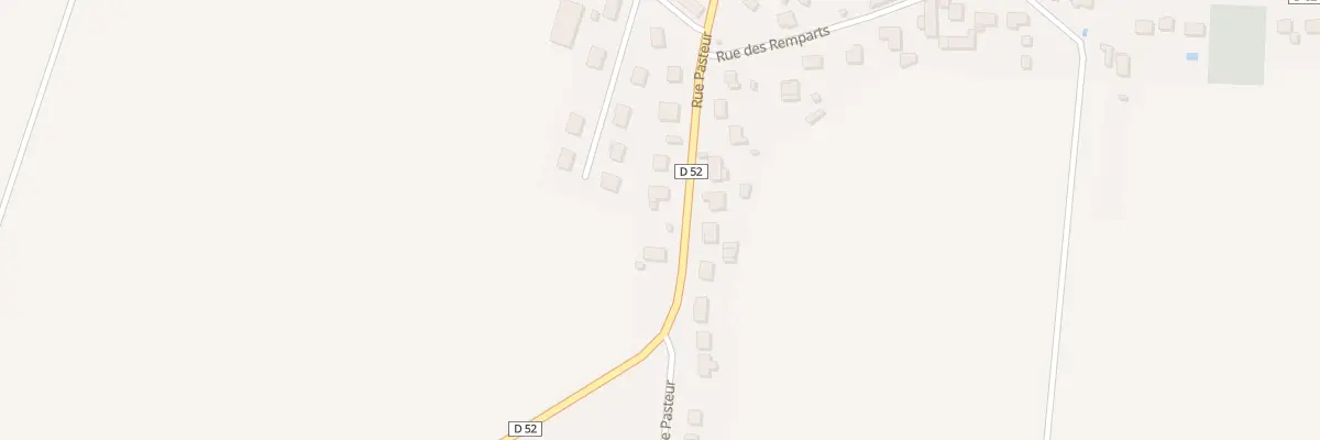 Plan du 6 Rue Pasteur à Orainville