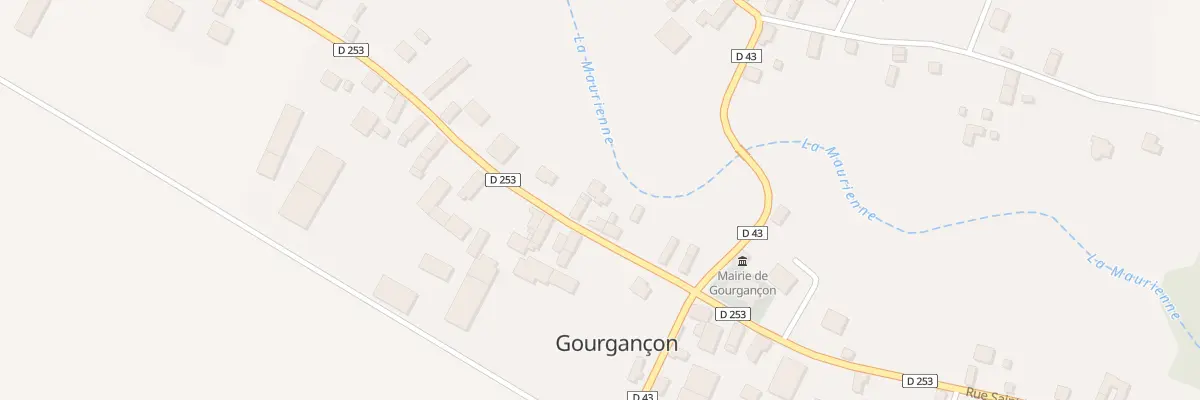 Plan du 29 Rue Saint Maurice à Gourgançon